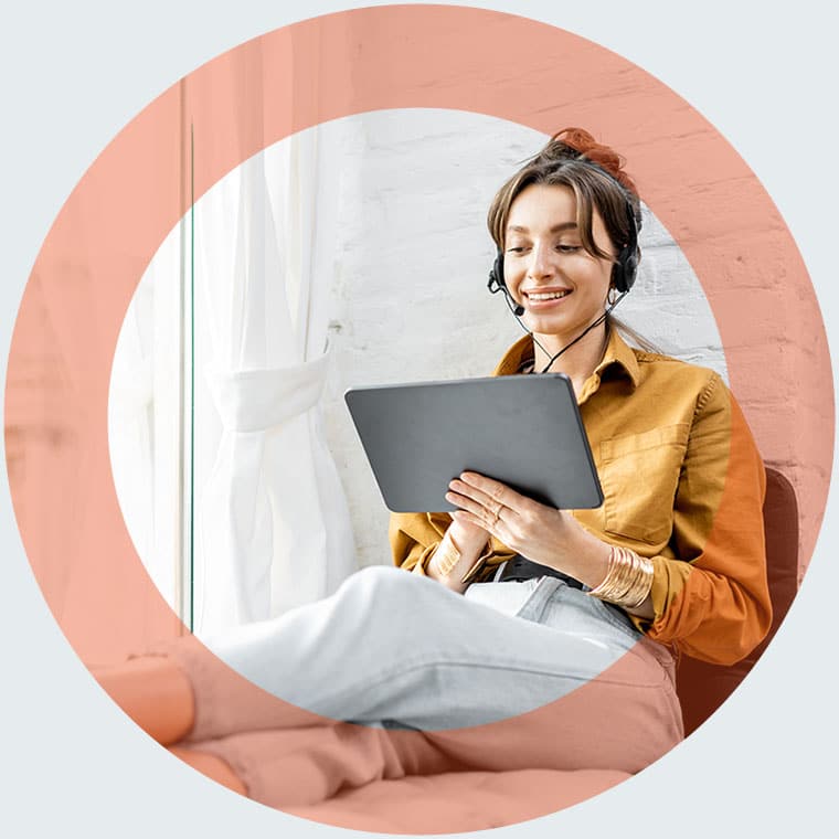 Employé qui travaille